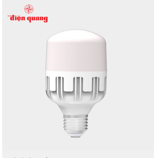 Đèn LED Bulb công suất lớn Điện Quang ĐQ LEDBU10 30W, chống ẩm