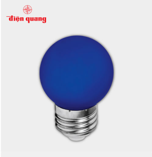 Đèn LED Bulb Điện Quang ĐQ LEDBU14G45 01B ( 1W xanh dương)