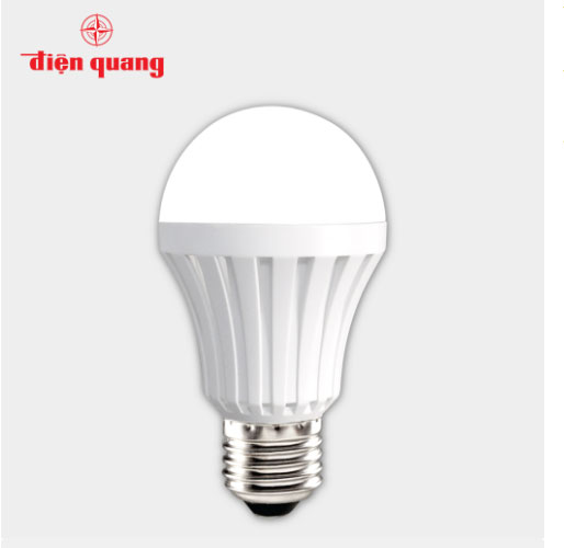 Đèn led bulb thân nhựa Điện Quang ĐQ LEDBUA80 9W chụp cầu mờ