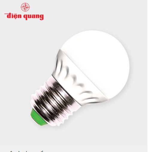 Đèn Led bulb thân sứ Điện Quang ĐQ LEDBU08 4W