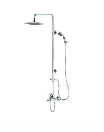 Sen nóng lạnh kết hợp bộ phụ kiện sen tắm đứng S493C - BS124